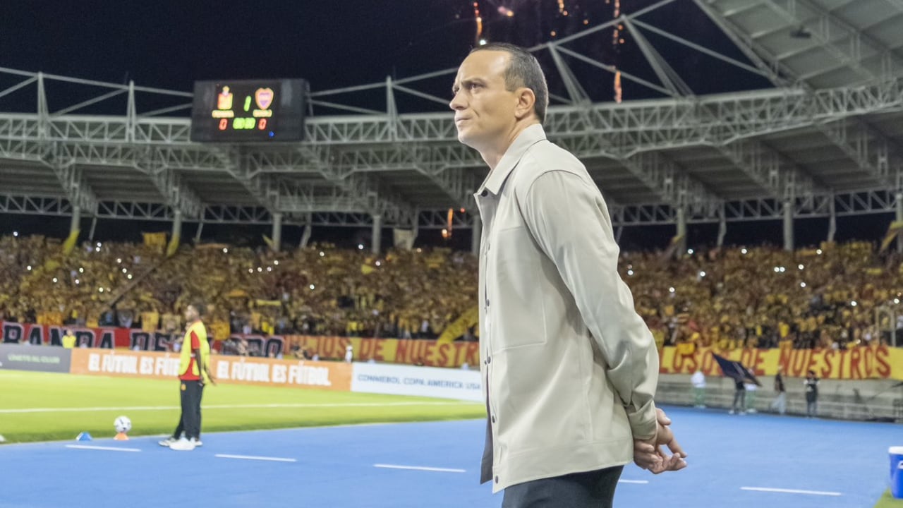 Alejandro Restrepo respeta su proceso con el Deportivo Pereira donde ya cosechó un título.