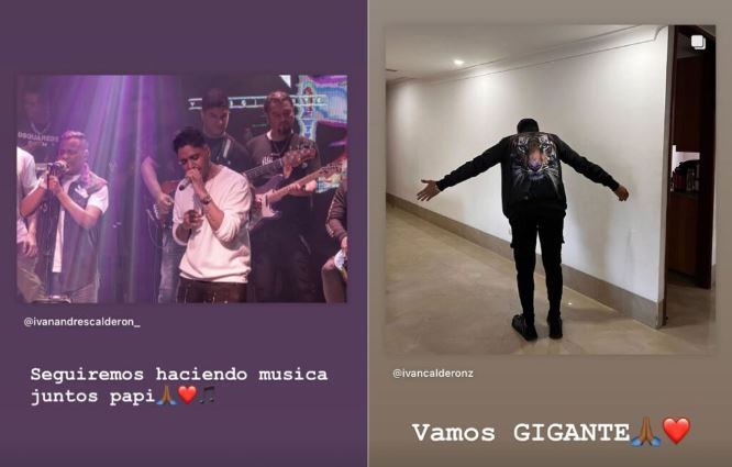 Hijo de Iván Calderón le dedicó un sentido mensaje a su padre