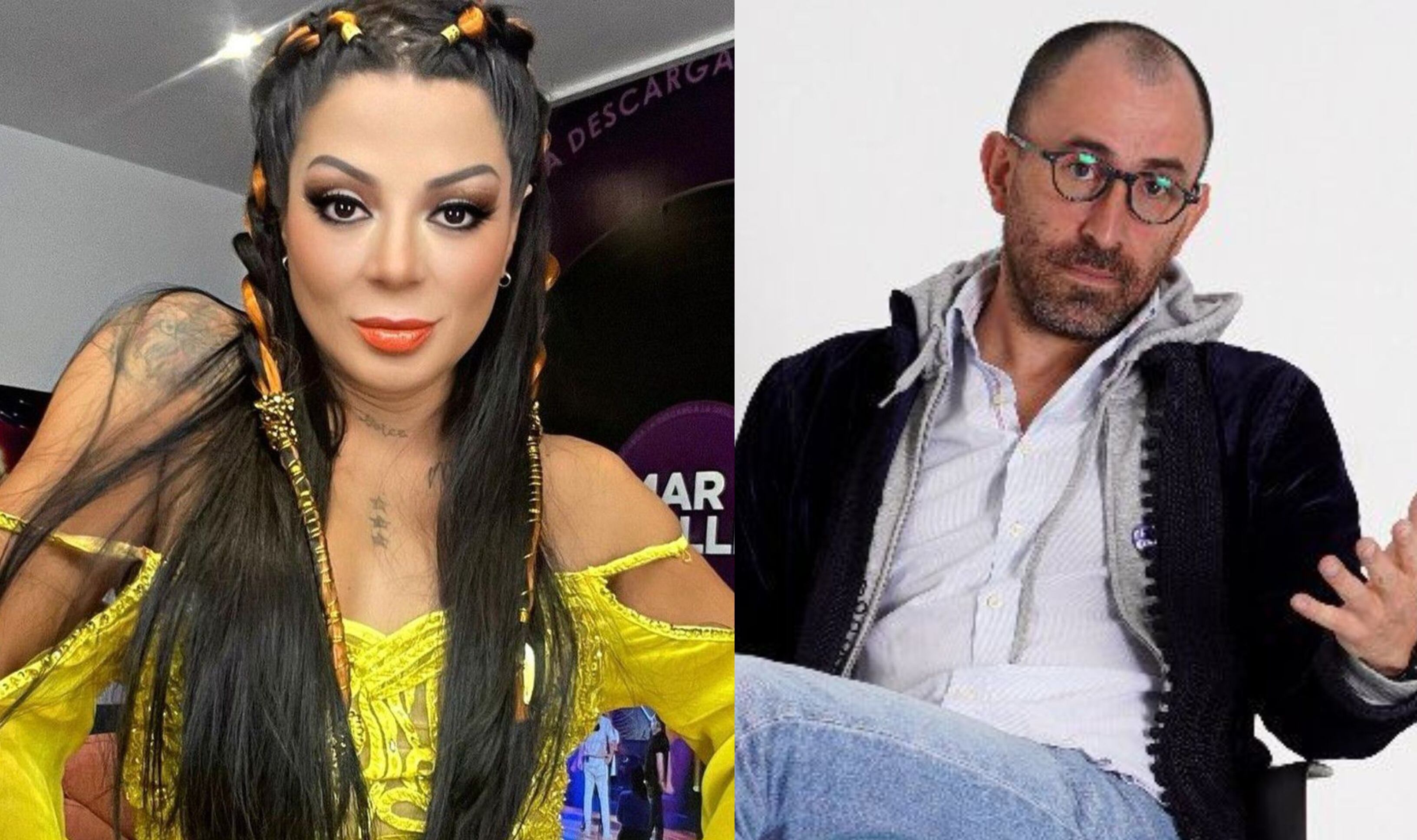 Marbelle y Diego Santos.