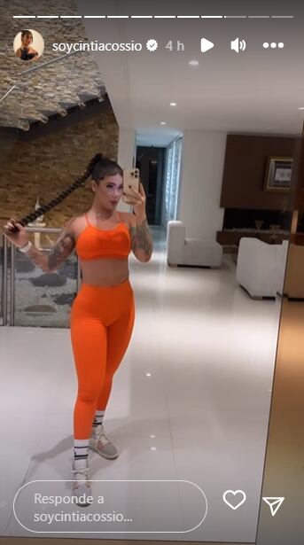 Foto: Instagram @soycintiacossio.