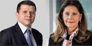 Ñoño Elías y Marta Lucía Ramírez