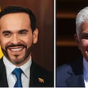 Presidente de Panamá y presidente de Colombia.