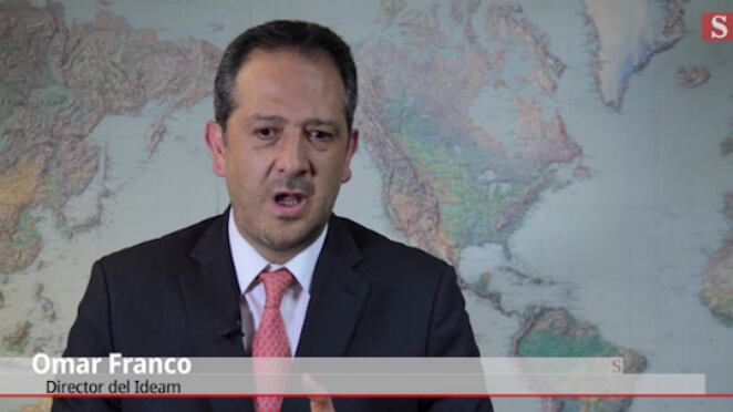 Omar Franco, director del Ideam. 