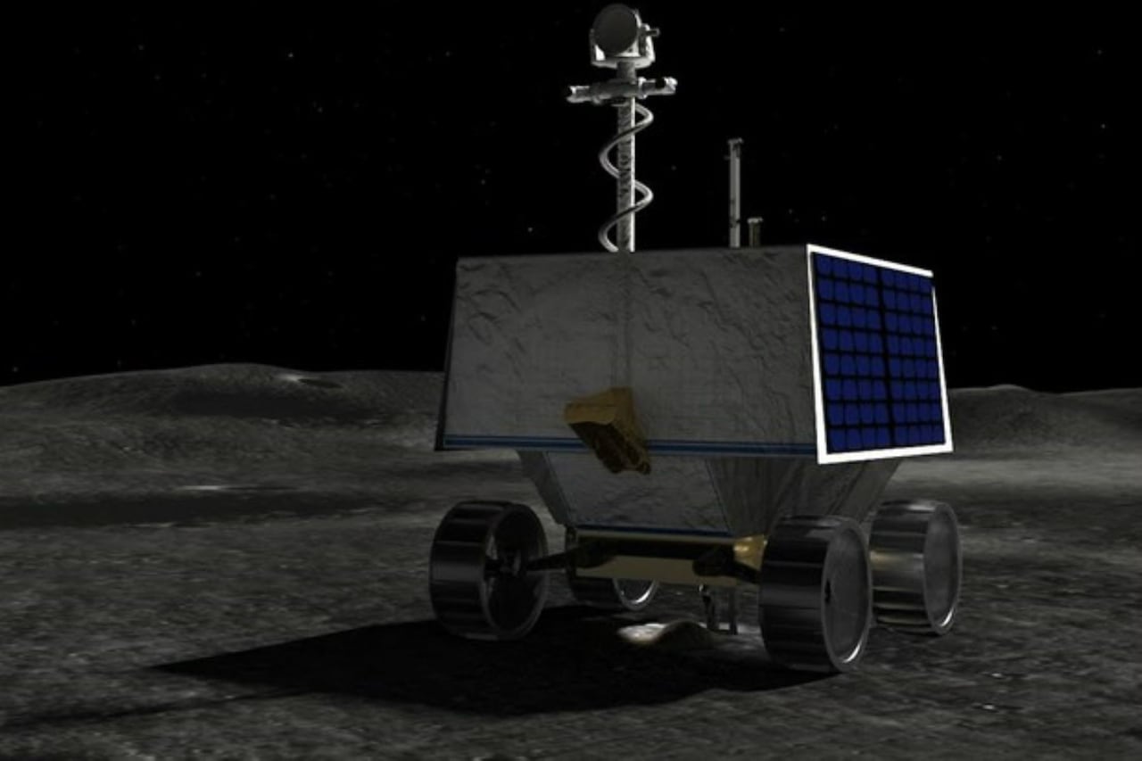 Robots presentes en la Luna provenientes de la NASA.