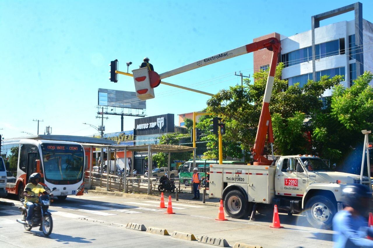 Mantenimiento de semáforos Cartagena