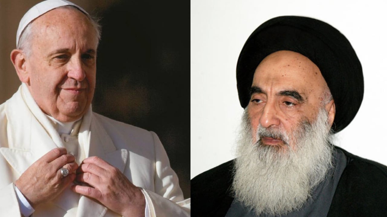 Alí Sistani y Papa Francisco