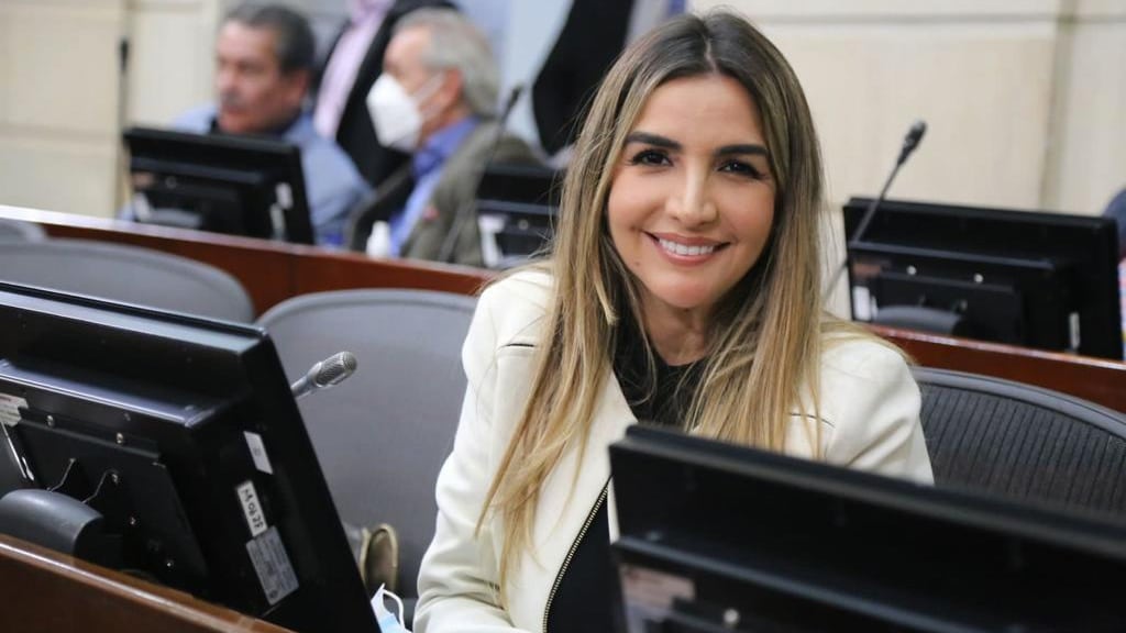 Nadia Blel, senadora del Partido Conservador.