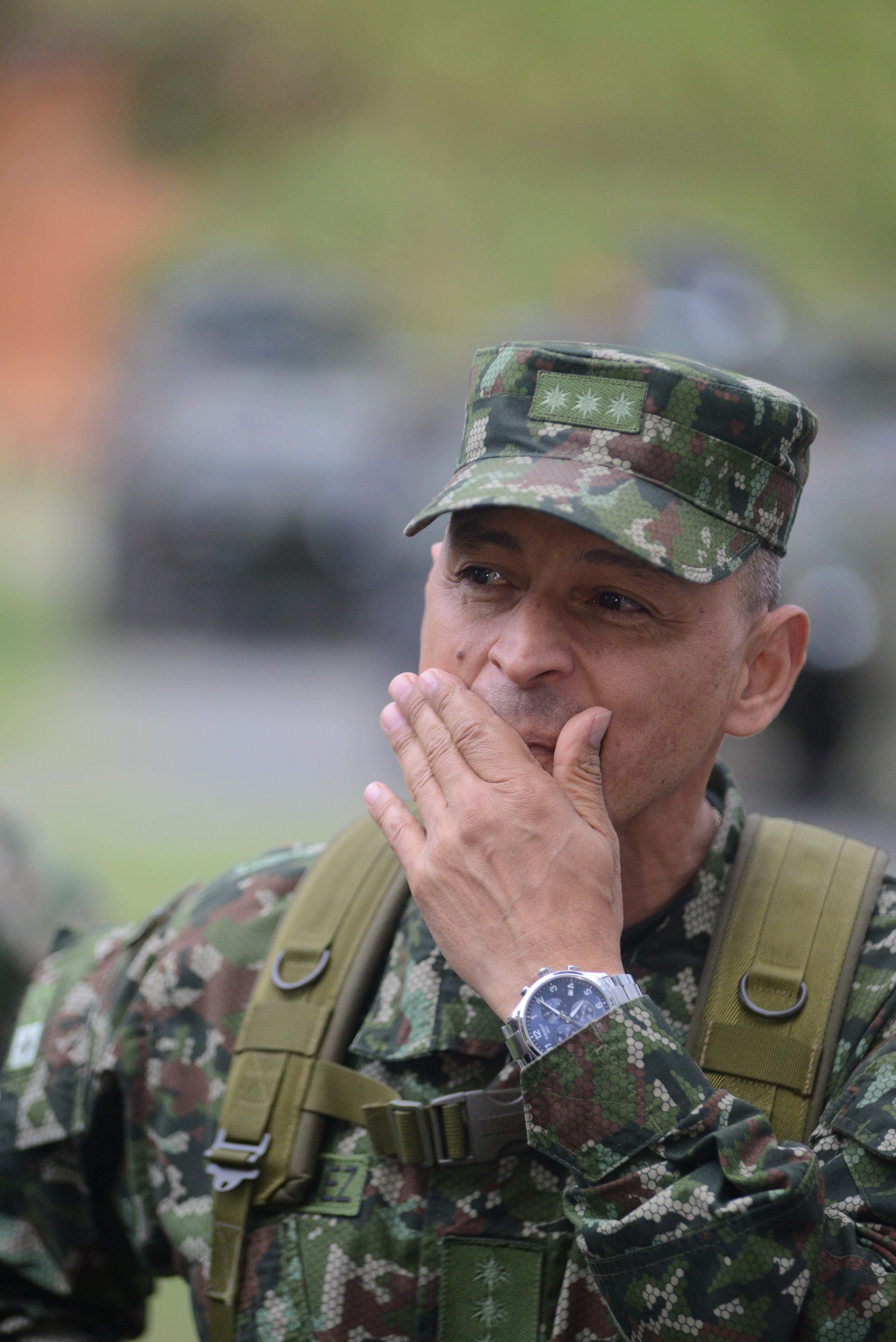 Cali: Erick Rodríguez Aparicio. Comandante del Comando Conjunto N 2sur occidente.