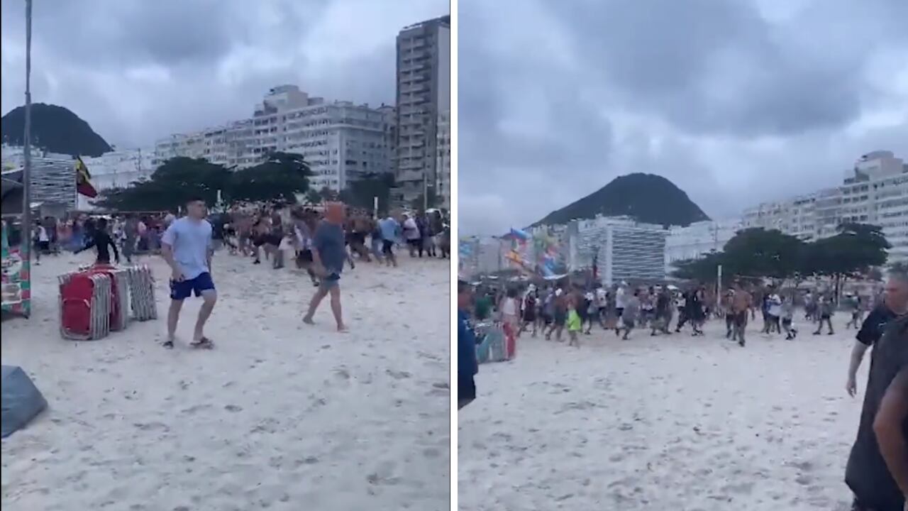 Ataque de hinchas de Fluminense a Boca Juniors previo a la Copa Libertadores 2023