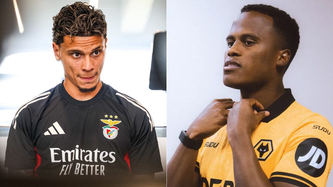 Richard Ríos y Jhon Arias recién llegados a Europa