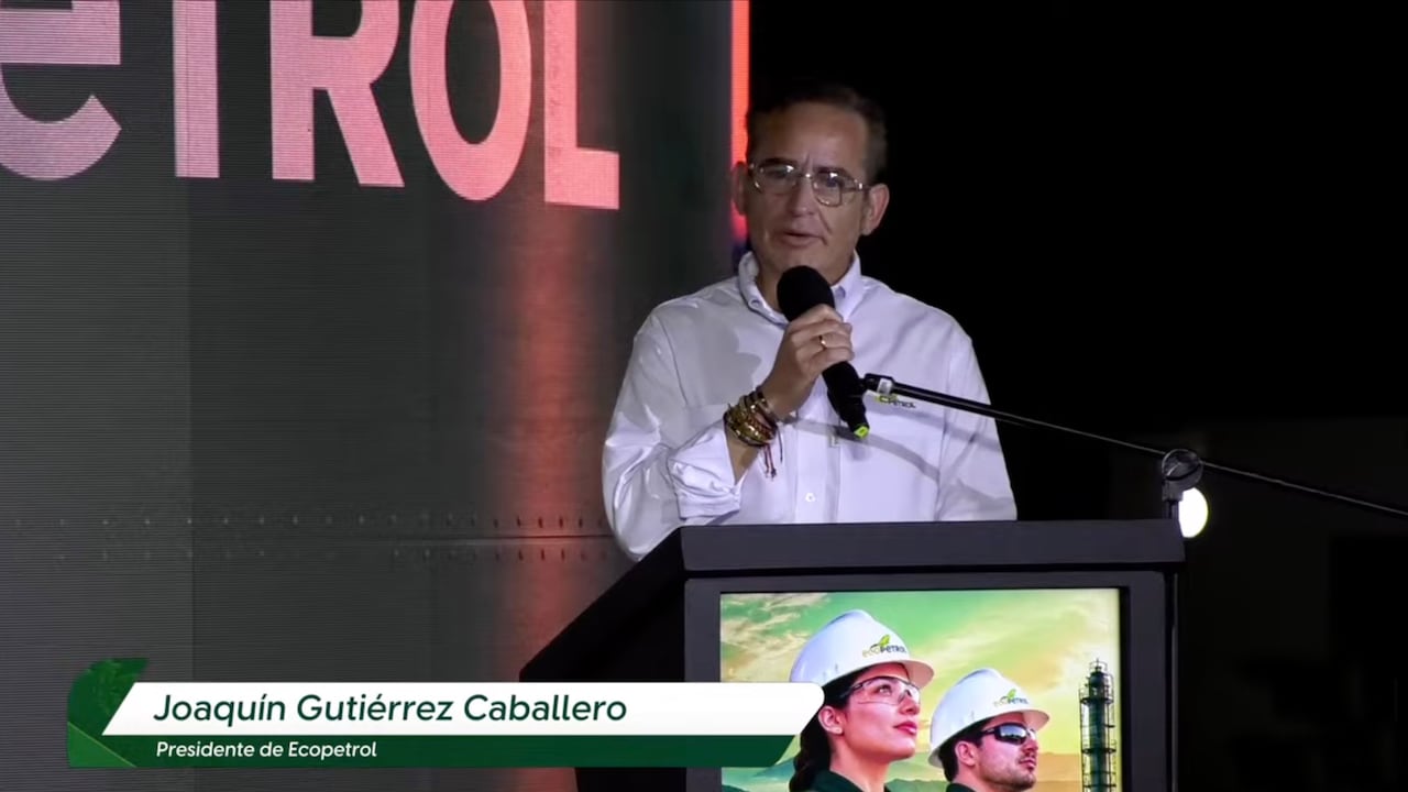 Joaquín Gutiérrez, presidente de Ecopetrol.