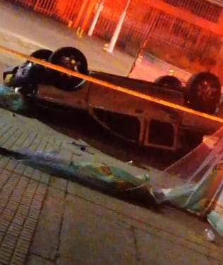 El accidente se presentó en la avenida Américas con carrera 68.