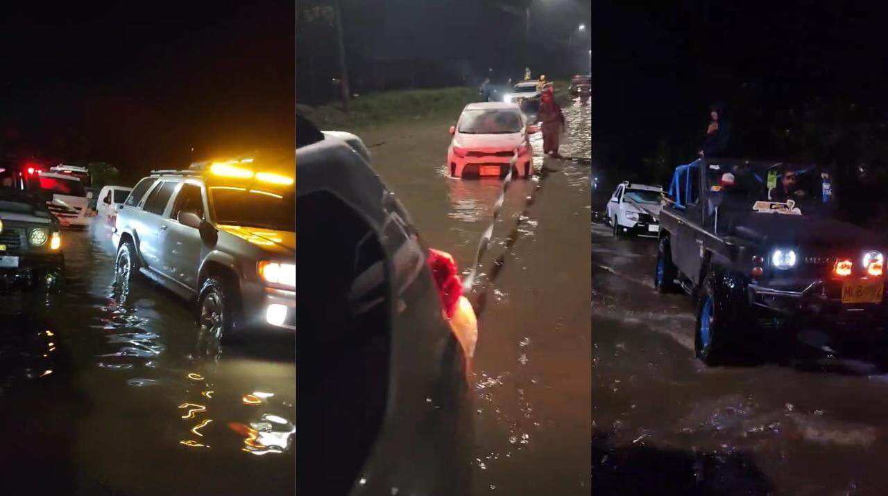 Este grupo de amigos, que comparten el gusto por estos vehículos, se movilizó rápidamente con el equipo necesario para enfrentar la emergencia y ofrecer asistencia a quienes no podían salir de la inundación por sí mismos.