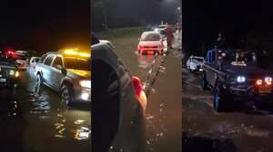 Este grupo de amigos, que comparten el gusto por estos vehículos, se movilizó rápidamente con el equipo necesario para enfrentar la emergencia y ofrecer asistencia a quienes no podían salir de la inundación por sí mismos.