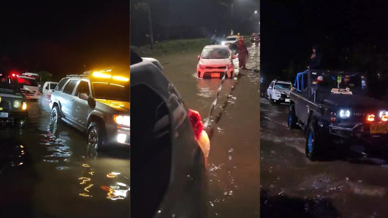 Este grupo de amigos, que comparten el gusto por estos vehículos, se movilizó rápidamente con el equipo necesario para enfrentar la emergencia y ofrecer asistencia a quienes no podían salir de la inundación por sí mismos.