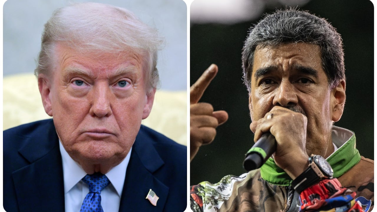 Donald Trump y Nicolás Maduro