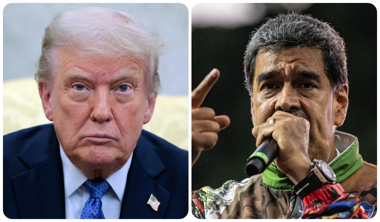 Donald Trump y Nicolás Maduro