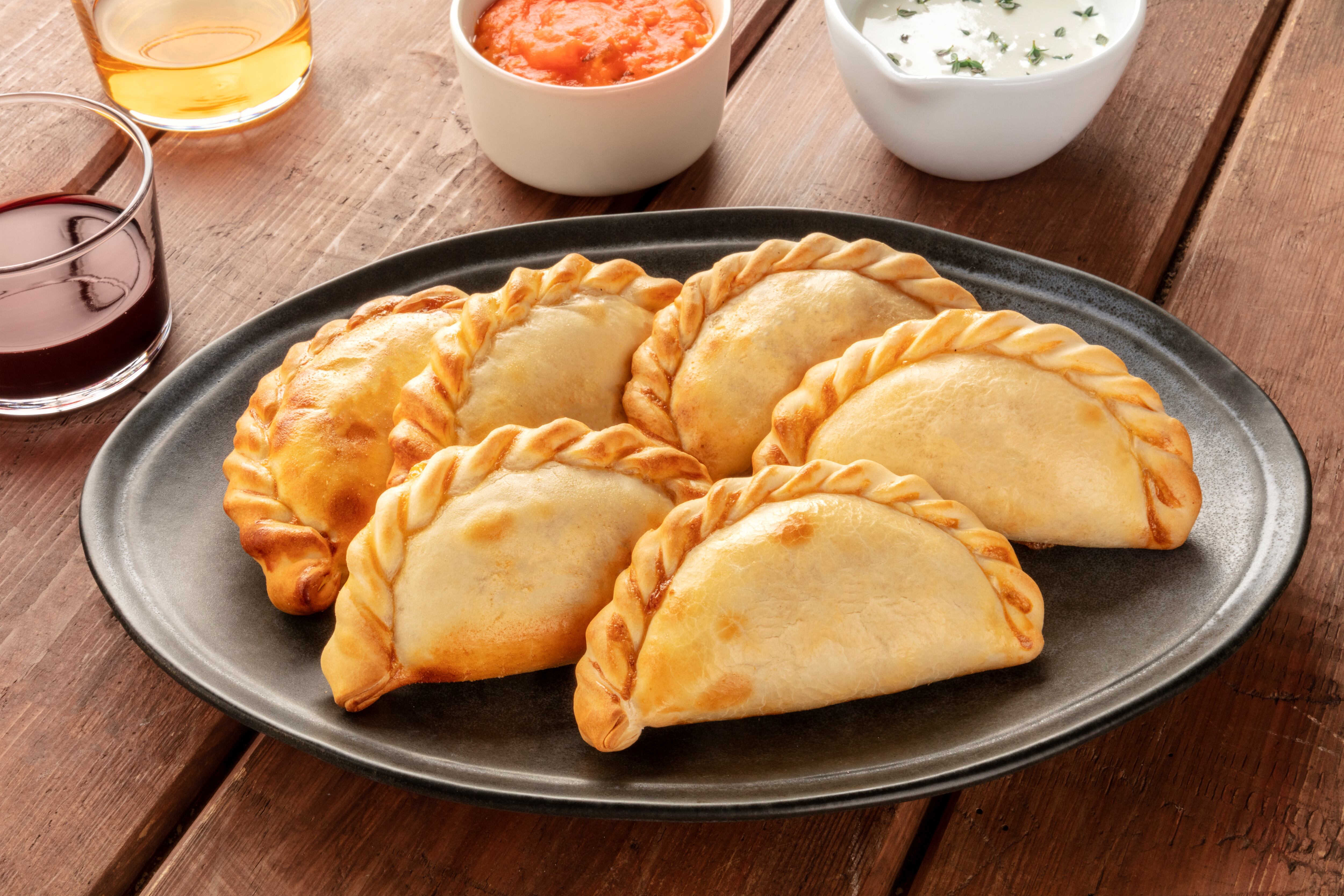 Las empanadas son una comida típica en Colombia.