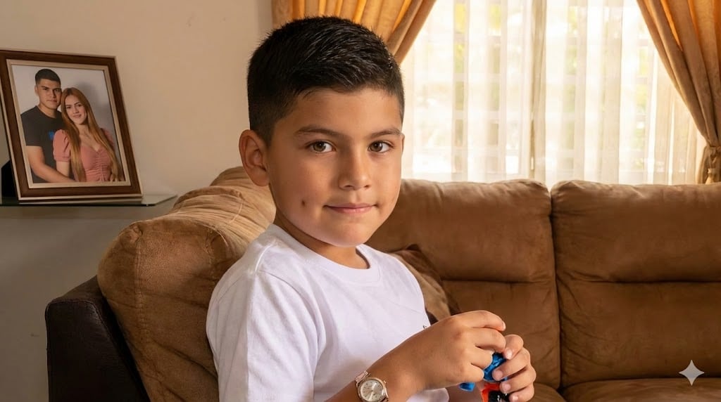 Así se vería el hijo de Katherine, la más reciente eliminada del Desafío Siglo XXI.