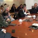 La comisión accidental Metro de Bogotá se reunió con el presidente del consorcio Metro Línea 1, Wu Yu.