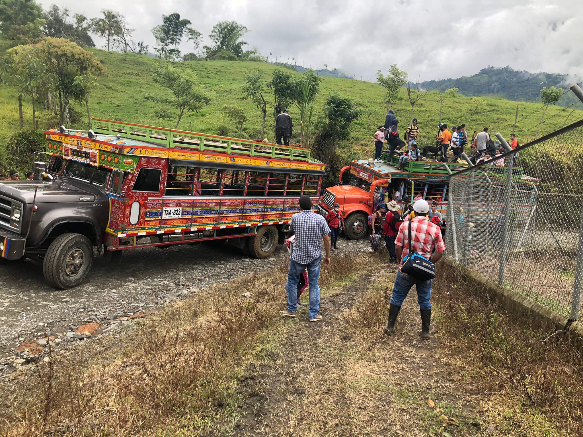 Desplazamiento en Ituango