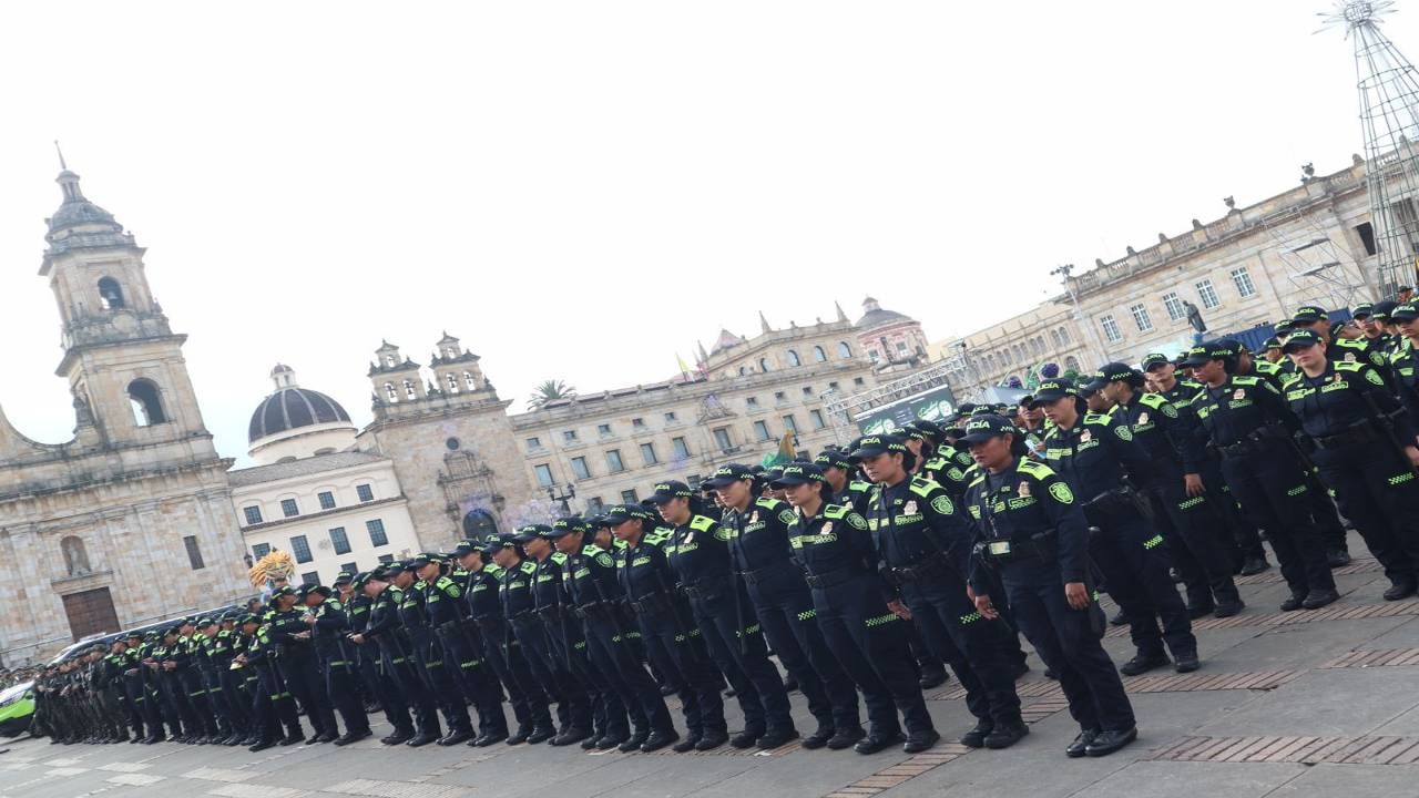 1.500 uniformados garantizarán la seguridad en Bogotá durante el Plan Navidad