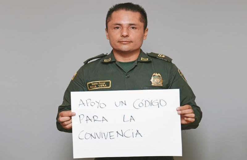 Teniente Coronel Raúl Vera, asesor de la Secretaría de Seguridad de Bogotá. Asegura que sin un nuevo código, a la Policía le queda difícil garantizar la convivencia.