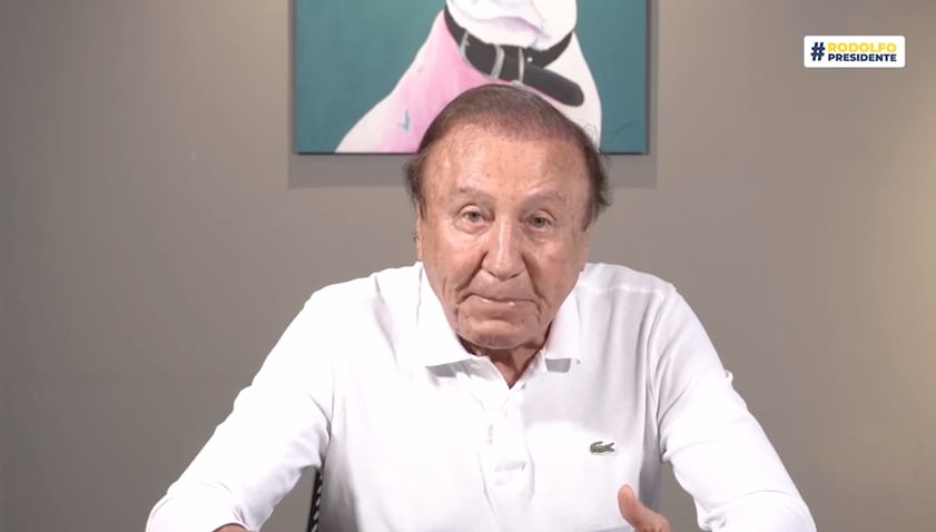 Declaraciones de Rodolfo Hernández, donde acepta la derrota