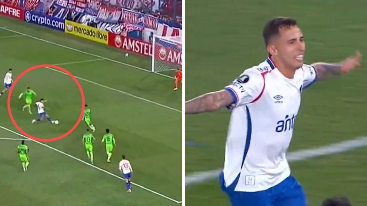 El gol agónico con el que Club Nacional atormentó a Atlético Nacional en Libertadores.