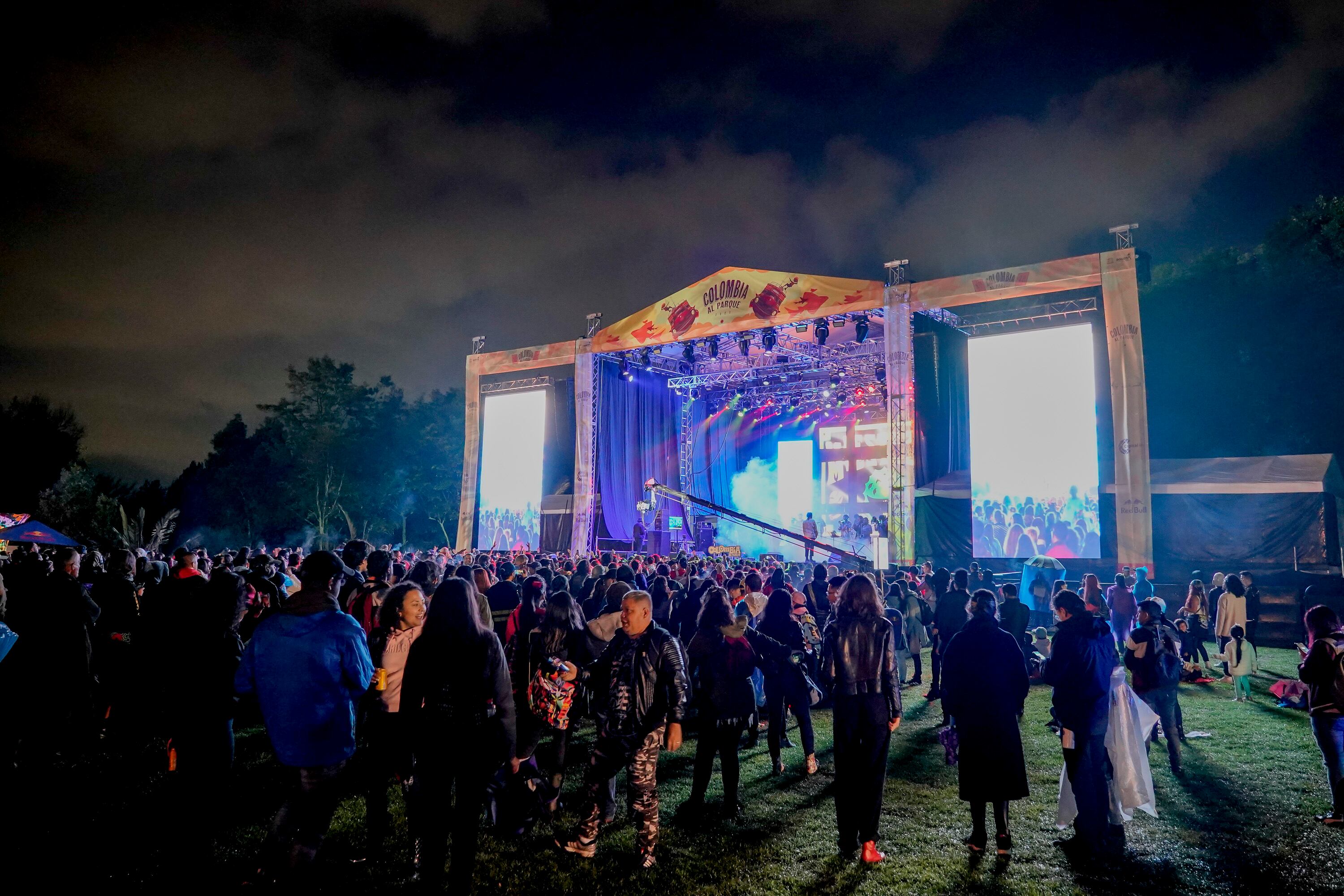 Conciertos, festivales Rock Jazz al parque Bogotá