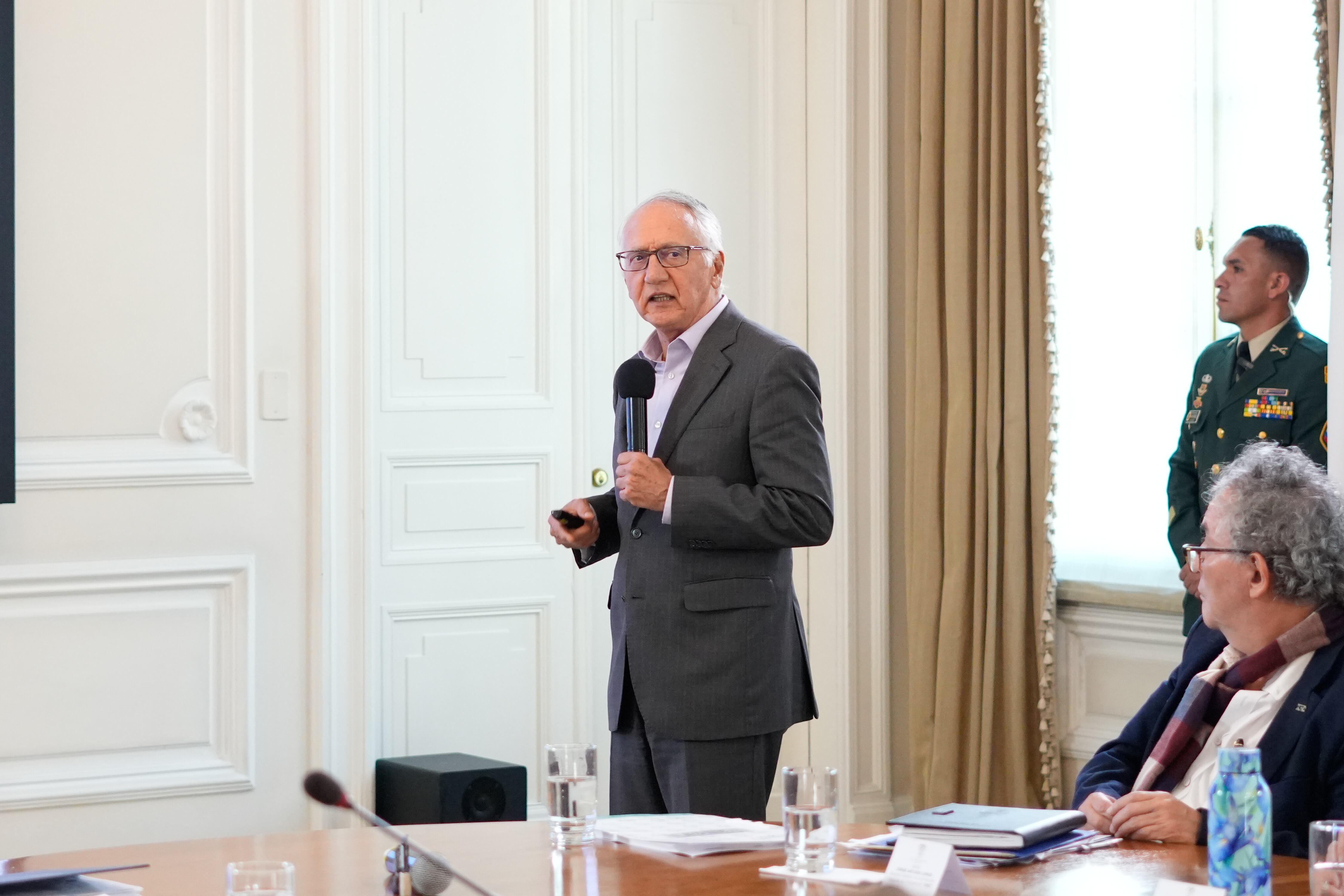 Ministro de Salud, Guillermo Alfonso Jaramillo.