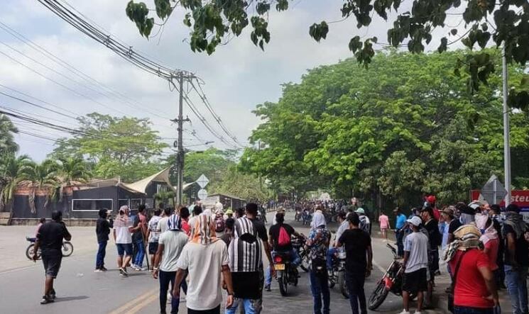 Paro minero en Caucasia, Antioquia.