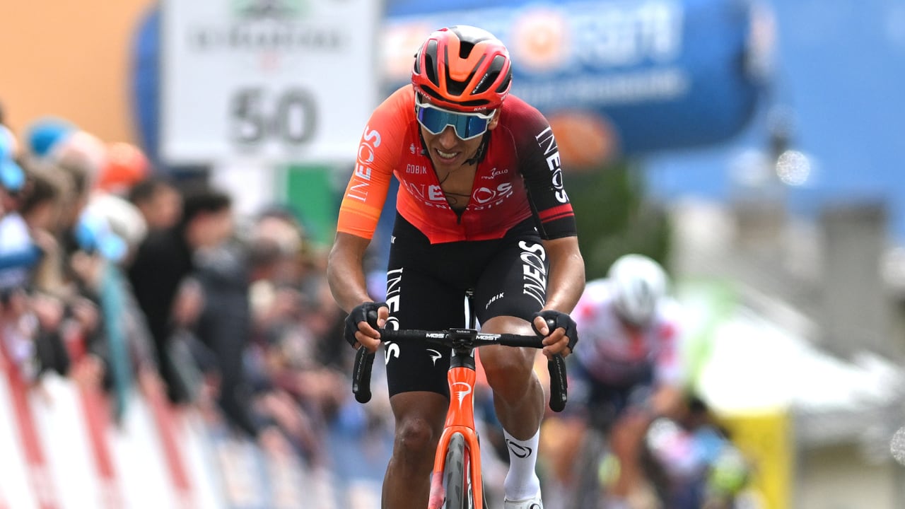 Egan Bernal en el Tour de Romandía