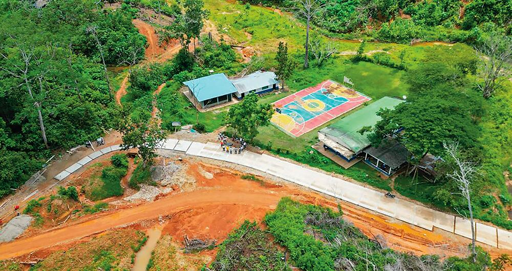 Los dineros de cooperación internacional también financian varios proyectos en los territorios.