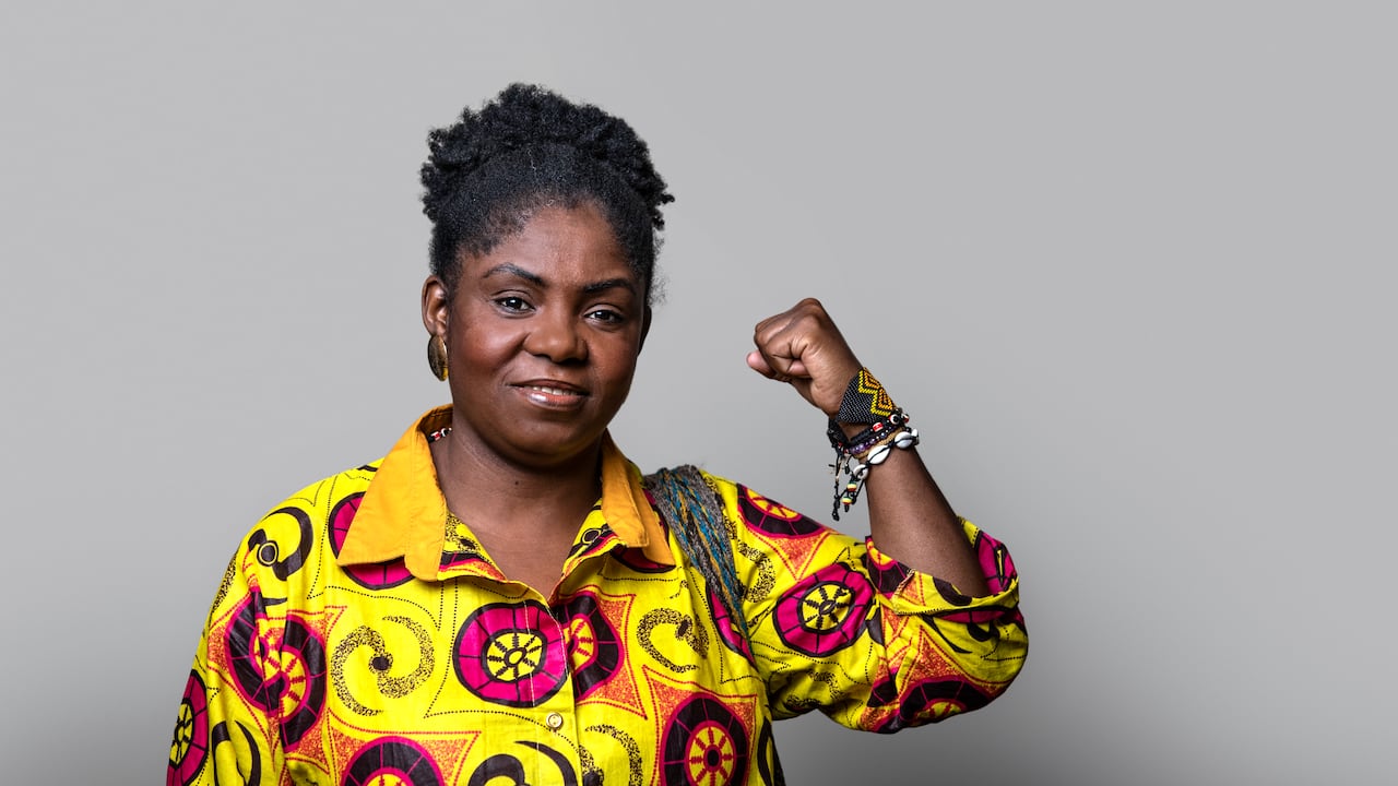 Francia Márquez se ha convertido en el fenómeno político de 2022. Foto: Juan Carlos Sierra-Revista Semana.