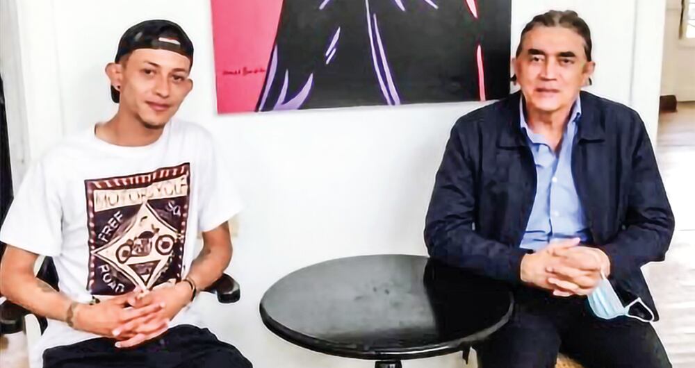 David Fernández se reunió con Gustavo Bolívar.