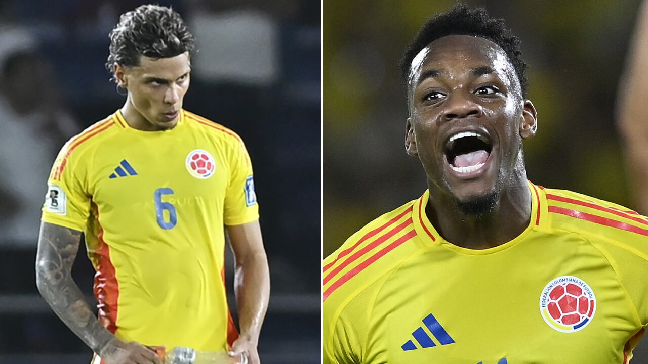 Richard Ríos y Jhon Durán son grandes amigos al interior de la Selección Colombia