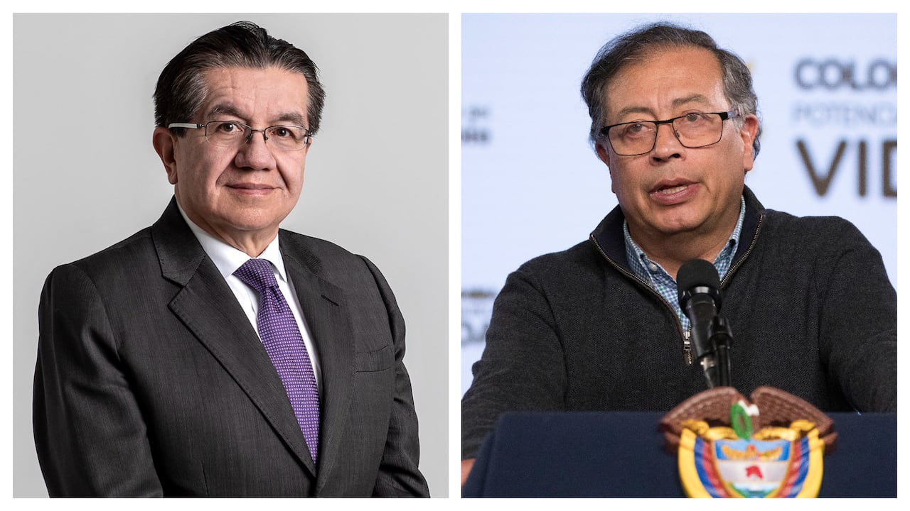 Fernando Ruiz y Gustavo Petro.