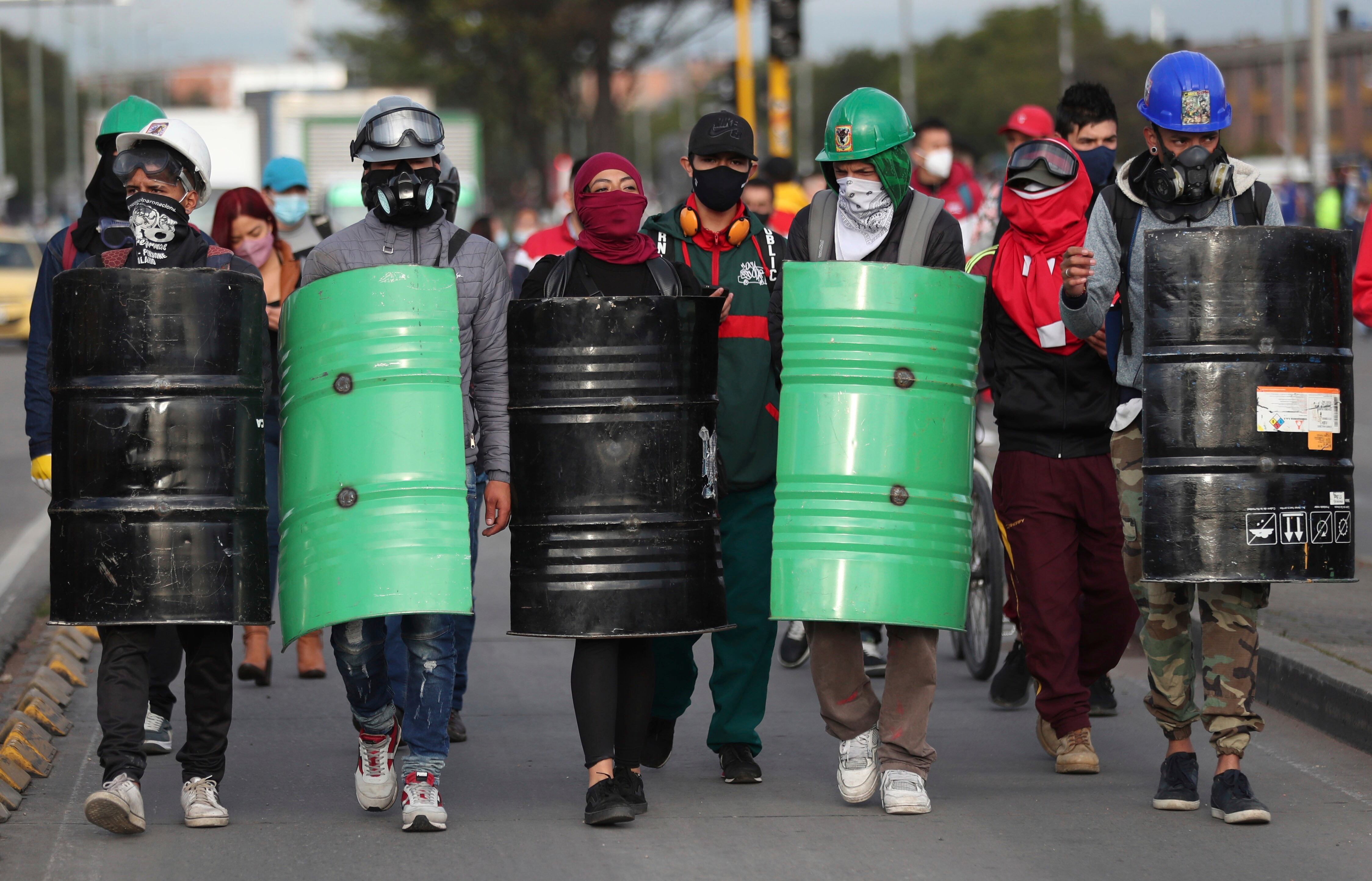 Protesta Bogotá 18 mayo