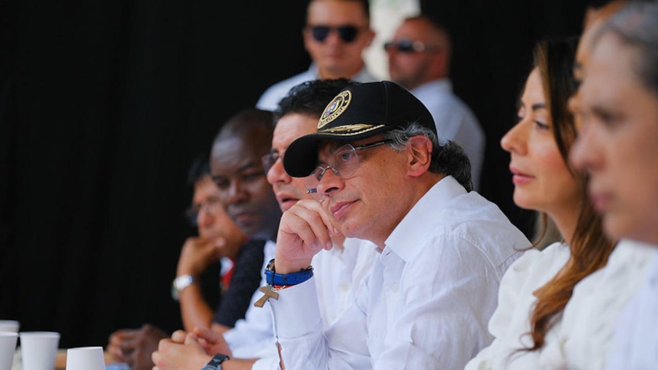 El presidente Gustavo Petro volvió a defender el aumento del salario mínimo.