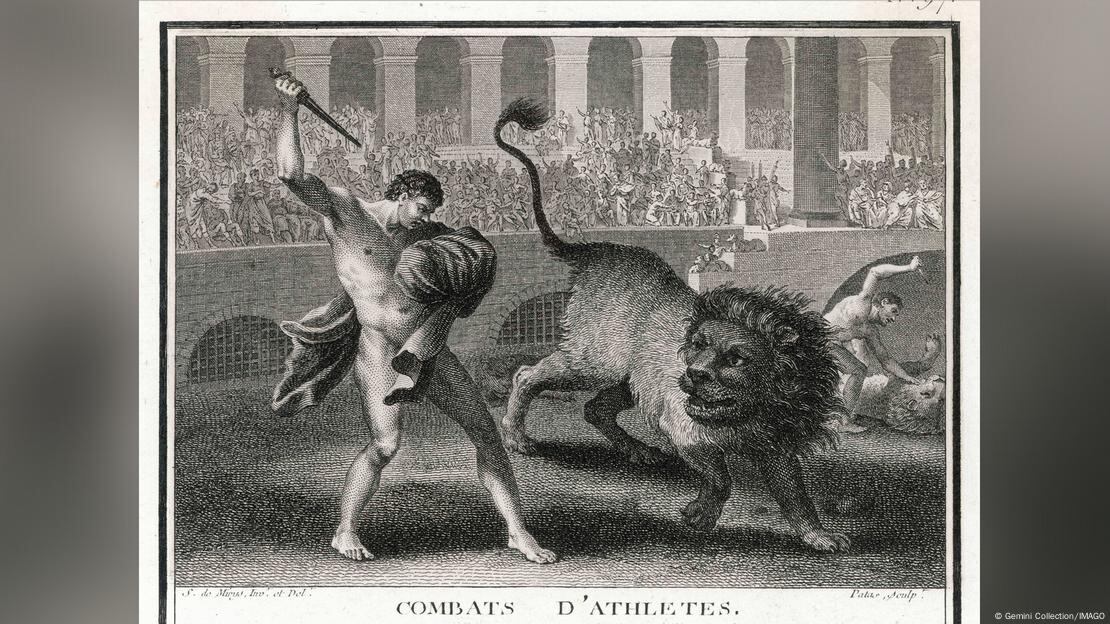 La marca de un león en un hueso confirma antiguos relatos sobre gladiadores.