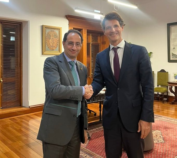 Vicepresidente José Manuel Restrepo se reunió con altos funcionarios de la Unión Europea.