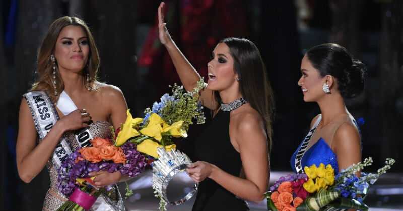 Ariadna Gutiérrez fue coronada Miss Universo y a los pocos minutos dijeron que había sido un error 
