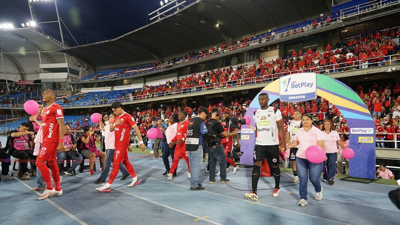 América de Cali vs. Cúcuta Deportivo en el estadio Pascual Guerrero de Cali.