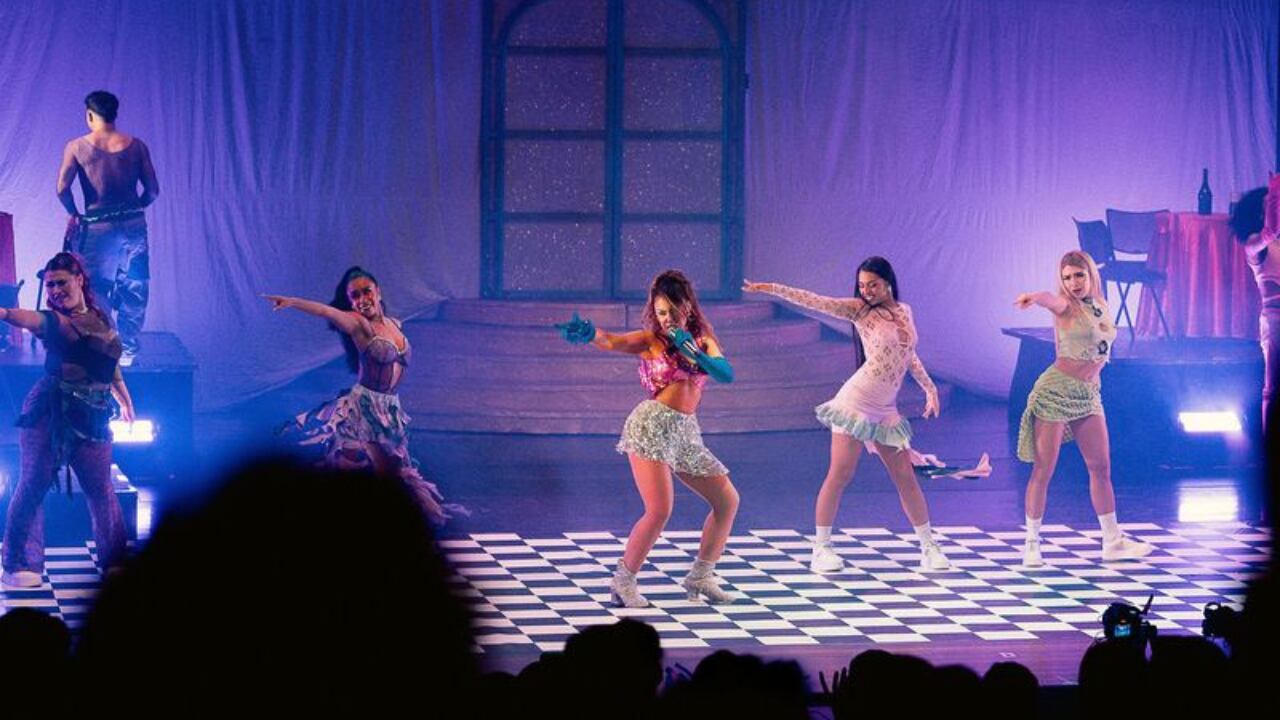 Juliana en el Movistar Arena.