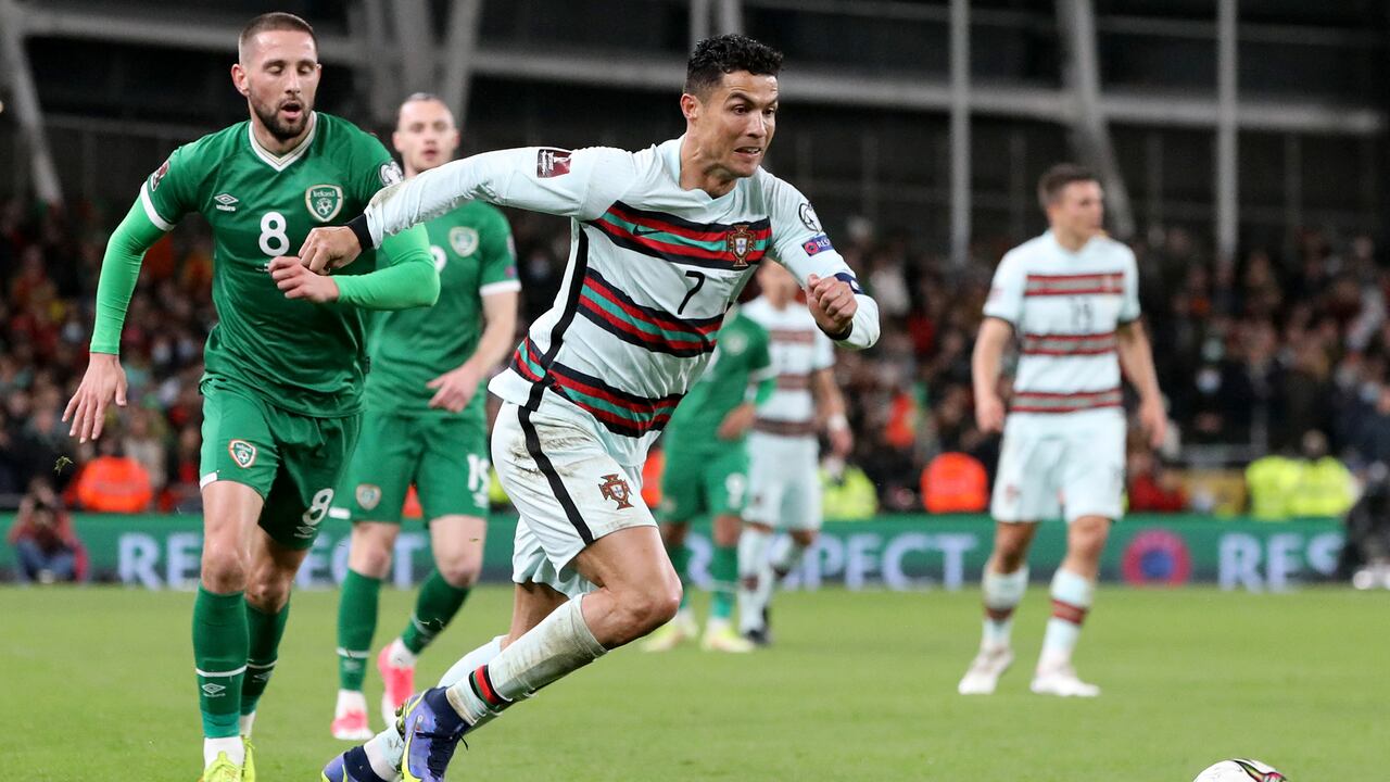 Portugal empató ante Irlanda y quedó cerca de Catar 2022.