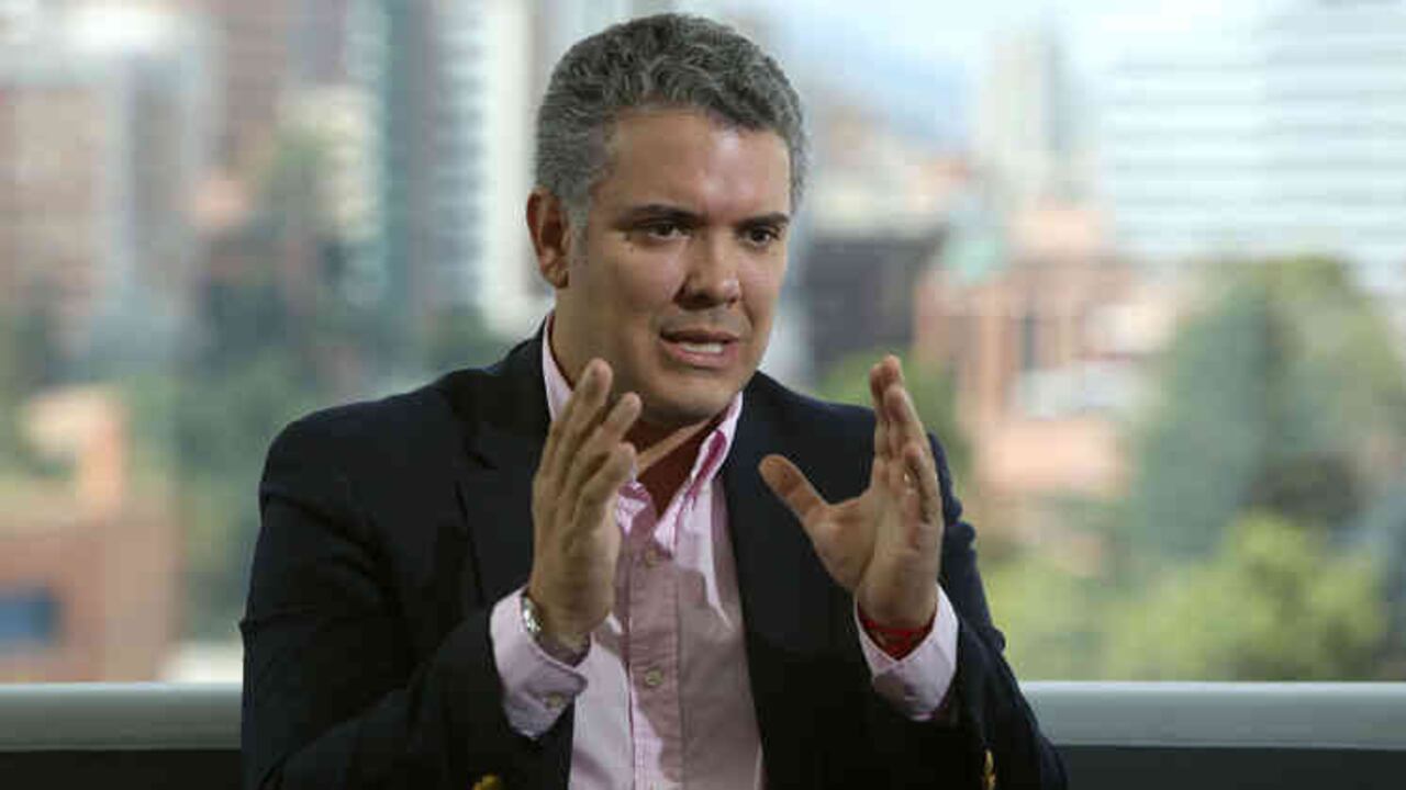Iván Duque, senador por el Centro Democrático.