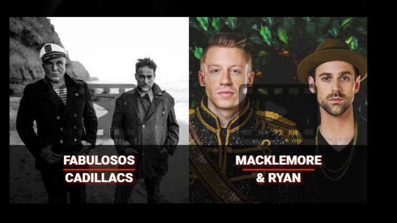 Los fabulosos Cadillacs y Macklemore & Ryan hacen parte de la lista de artistas que tendrá el festival.
