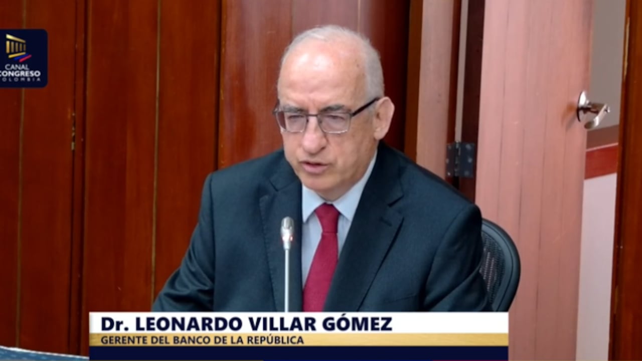 Leonardo Villar, gerente del Banco de la República.