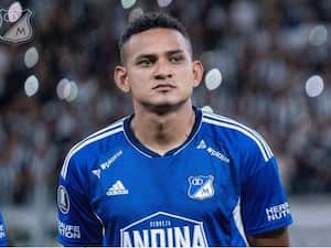 Óscar Vanegas se lesionó con Millonarios la noche del 22 de marzo, enfrentando a Deportivo Pasto.